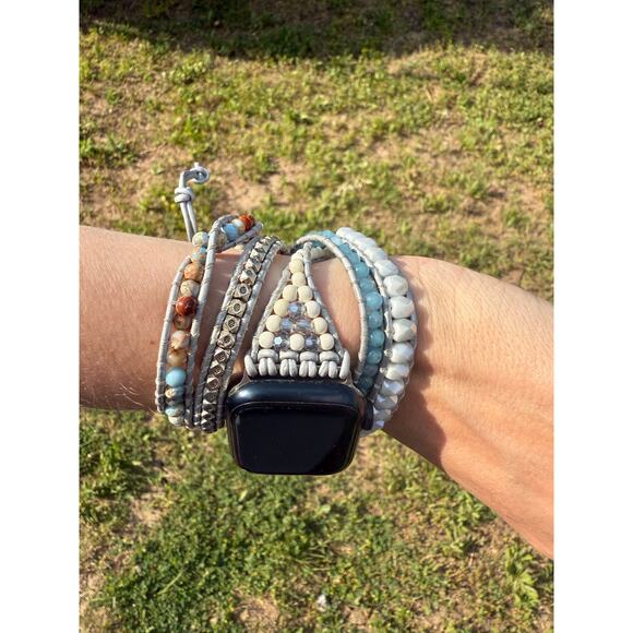 Boho Beaded Apple Watch Band – Fits 41mm – Preowned - Picture 4 of 6